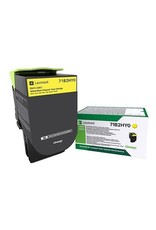 Lexmark Lexmark 71B2HY0 toner yellow 3500 pages return (original)