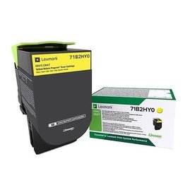 Lexmark Lexmark 71B2HY0 toner yellow 3500 pages return (original)