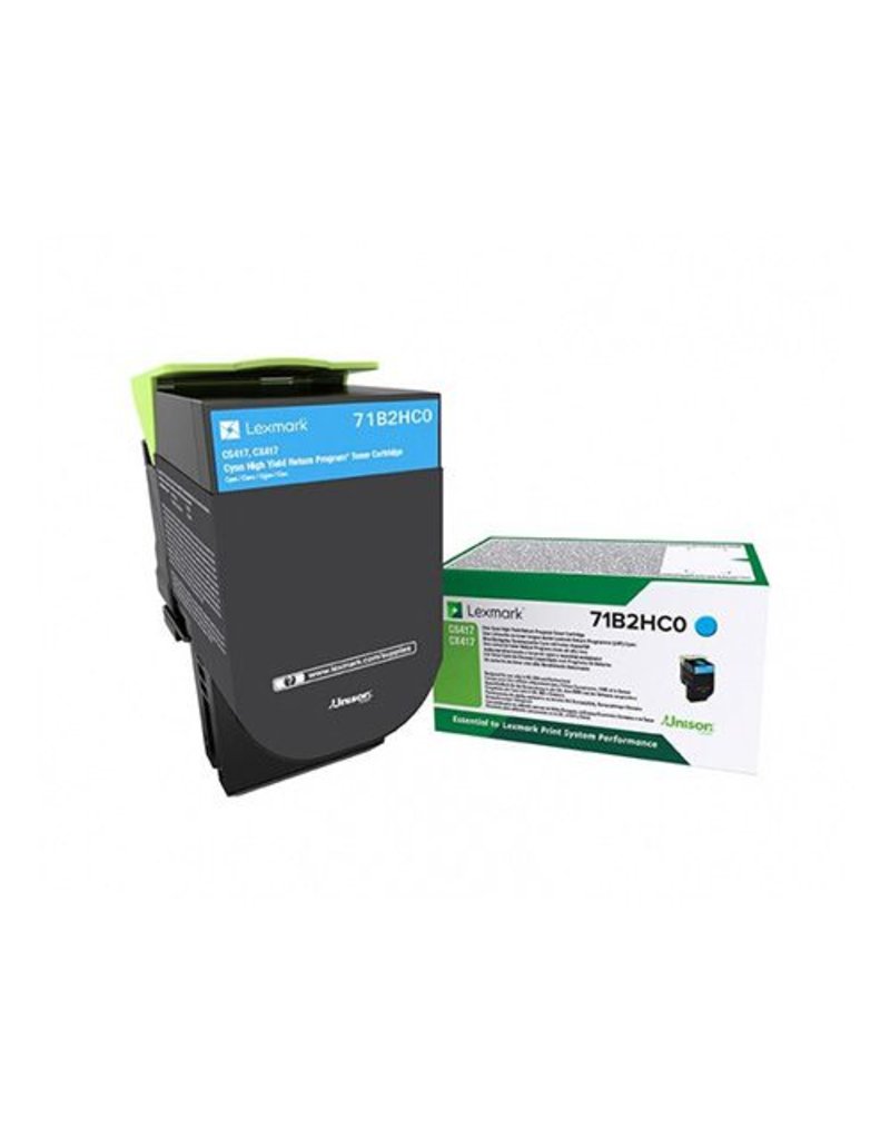 Lexmark Lexmark 71B2HC0 toner cyan 3500 pages (original)