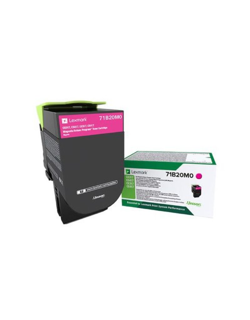 Lexmark Lexmark 71B20M0 toner magenta 2300 pages return (original)