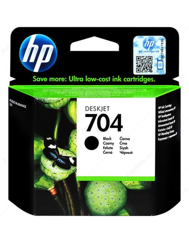 Hewlett Packard HP 704 (CN692AE) ink black 480 pages (original)