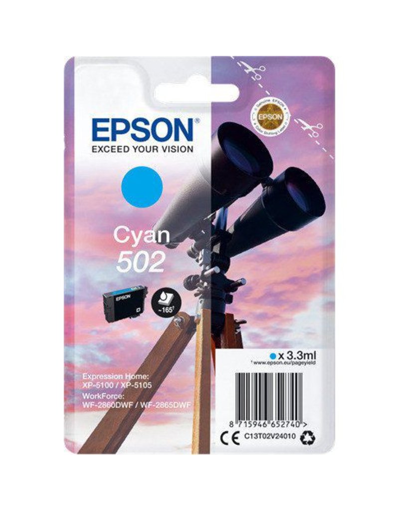 Epson Epson 502XL (C13T02W24010) ink cyan 470 pages (original)