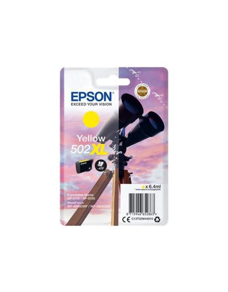 Epson Epson 502XL (C13T02W44010) ink yellow 470 pages (original)