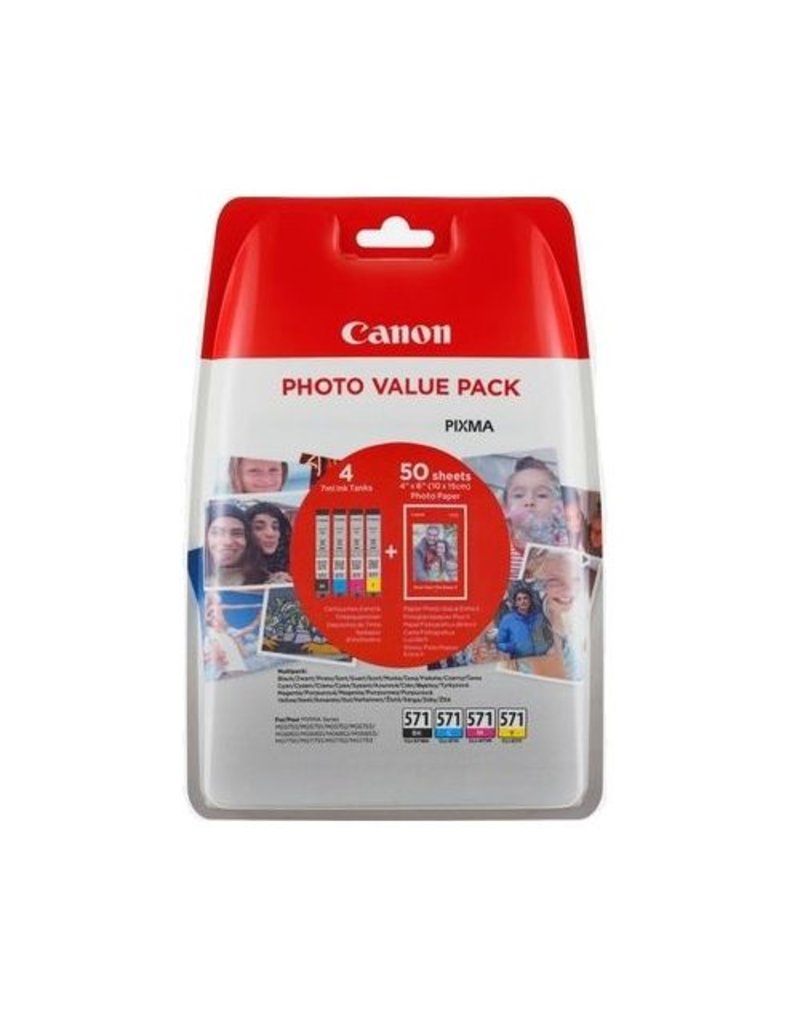 Canon Canon CLI-571 XL (0332C005) valuepack 50bl (original)