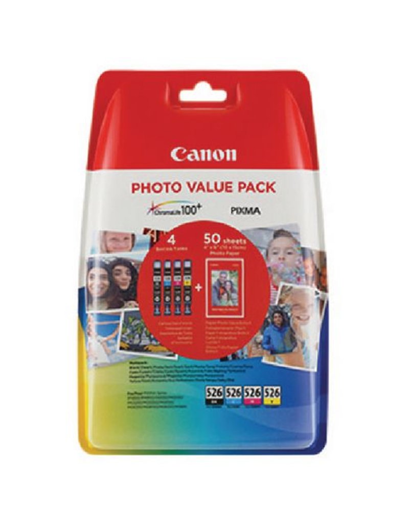 Canon Canon CLI-526 (4540B017) valuepack c/m/y/bk 50bl (original)