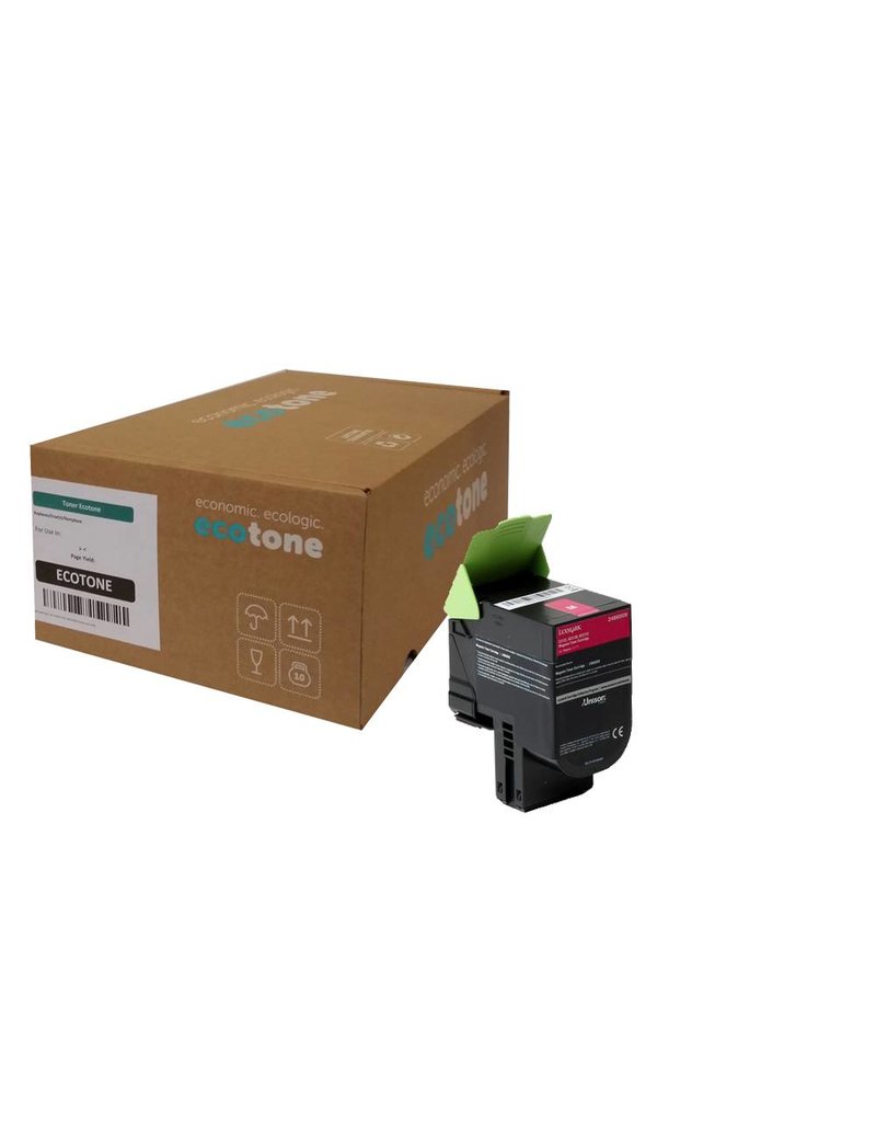 Ecotone Lexmark 24B6009 toner magenta 3000 pages (Ecotone) CC