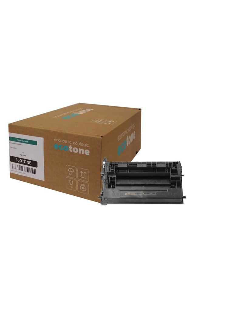Ecotone Ecotone toner (replaces HP 37A CF237A) black 11000 pages CC