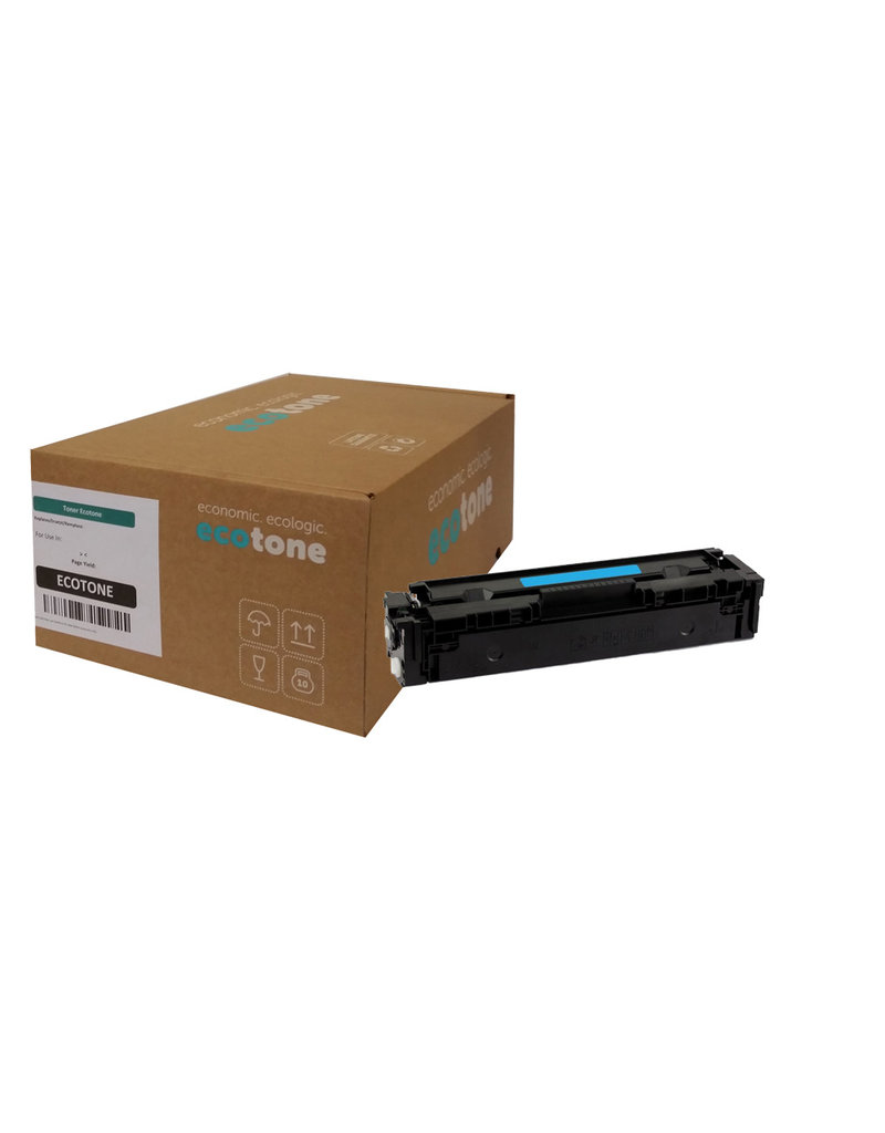 Ecotone Ecotone toner (replaces HP 203A CF541A) cyan 1300p CC