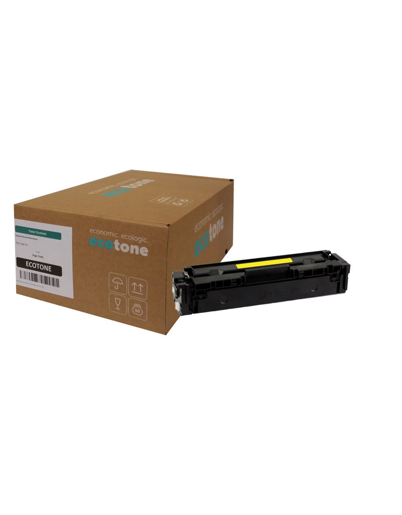 Ecotone Ecotone toner (replaces HP 203A CF542A) yellow 1300p CC