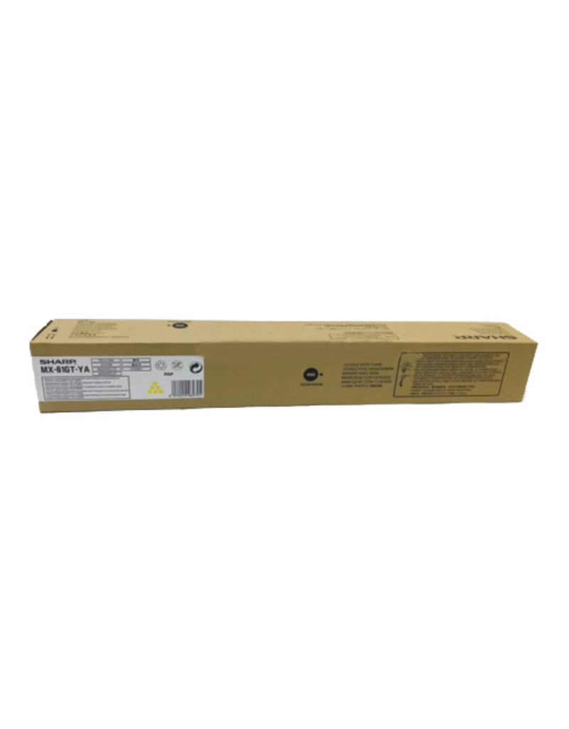 Sharp Sharp MX-61GTYA toner yellow 24000 pages (original)