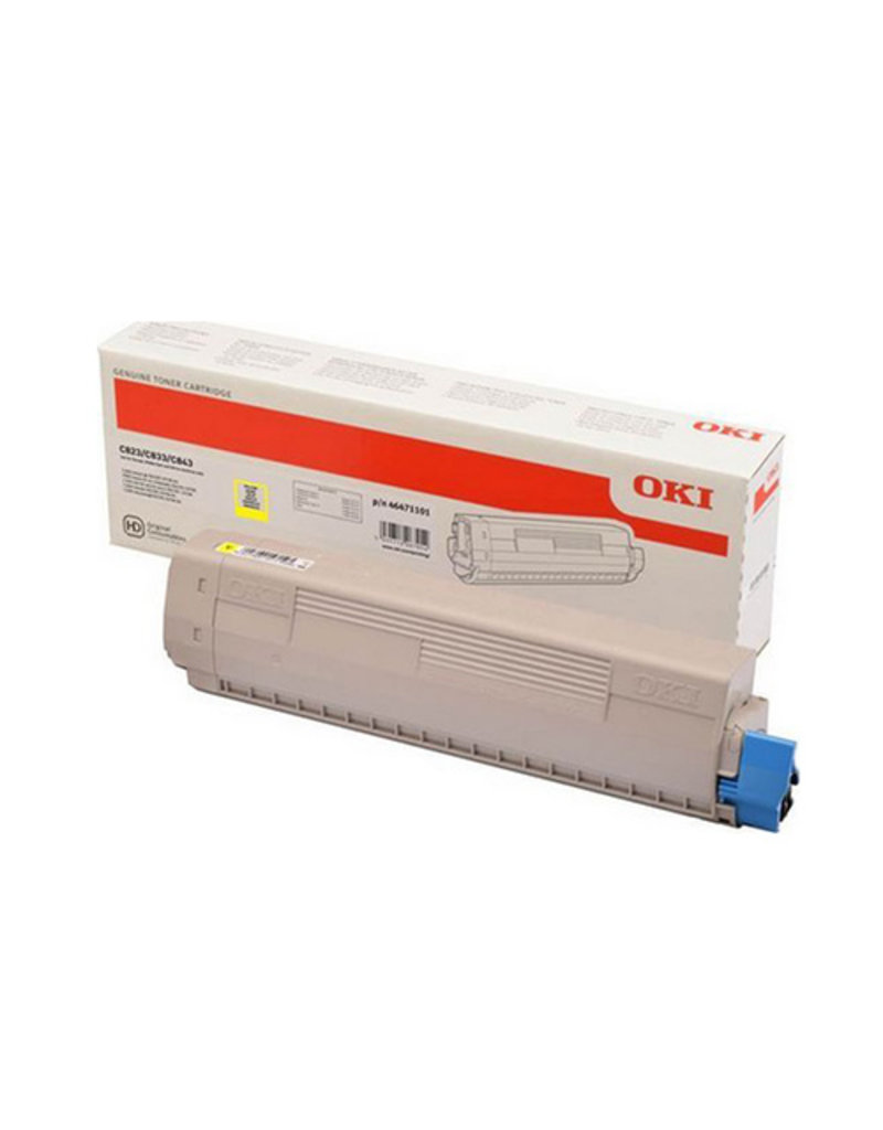 OKI OKI 47095701 toner yellow 5000 pages (original)