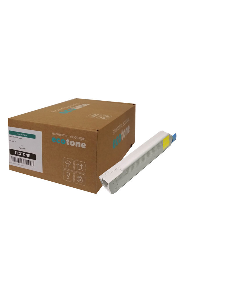 Ecotone OKI 43487709 toner yellow 6000 pages (Ecotone) DK