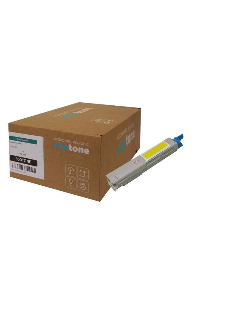 Ecotone OKI 43459369 toner yellow 2500 pages (Ecotone) DK
