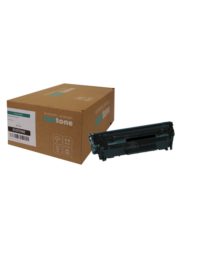 Ecotone Ecotone toner (replaces HP 12A Q2612A) black 2000 pages NC