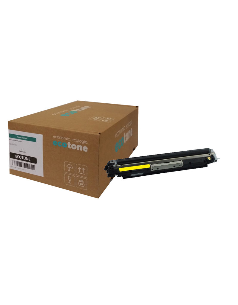 Ecotone Ecotone toner (replaces HP 130A CF352A) yellow 1000p CC
