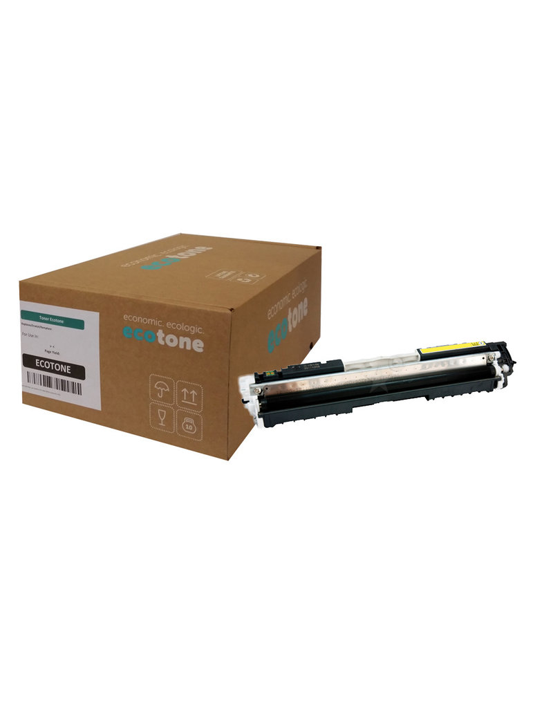 Ecotone Ecotone toner (replaces HP 126A CE312A) yellow 1000p CC