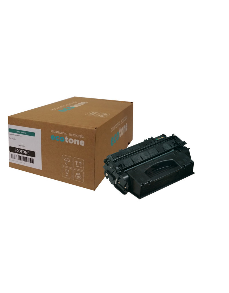 Ecotone Ecotone toner (replaces HP 53X Q7553X) black 10000 pages CC