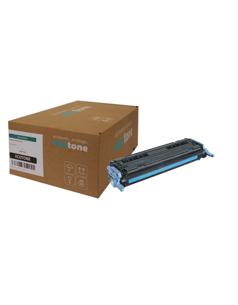 Ecotone Ecotone toner (replaces HP 124A Q6001A) cyan 2000 pages CC
