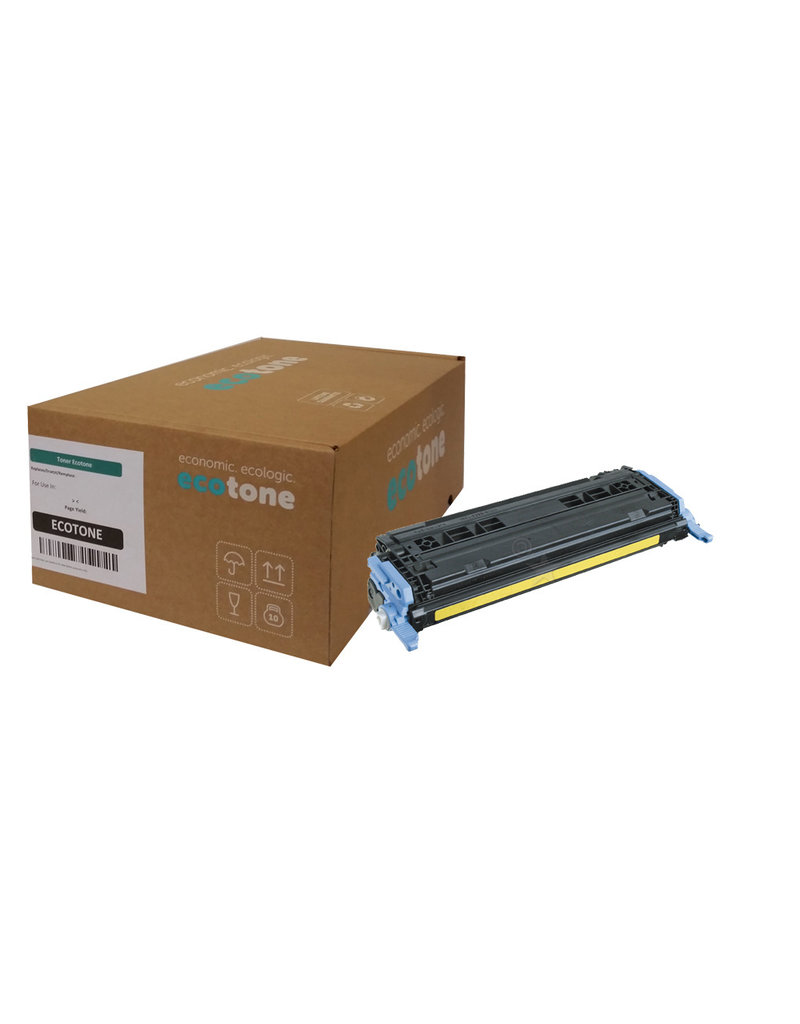 Ecotone Ecotone toner (replaces HP 124A Q6002A) yellow 2000 pages CC