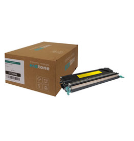 Ecotone Lexmark C5240YH toner yellow 5000 pages (Ecotone) CC
