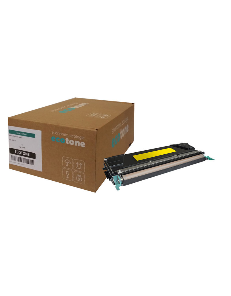 Ecotone Lexmark C5240YH toner yellow 5000 pages (Ecotone) CC