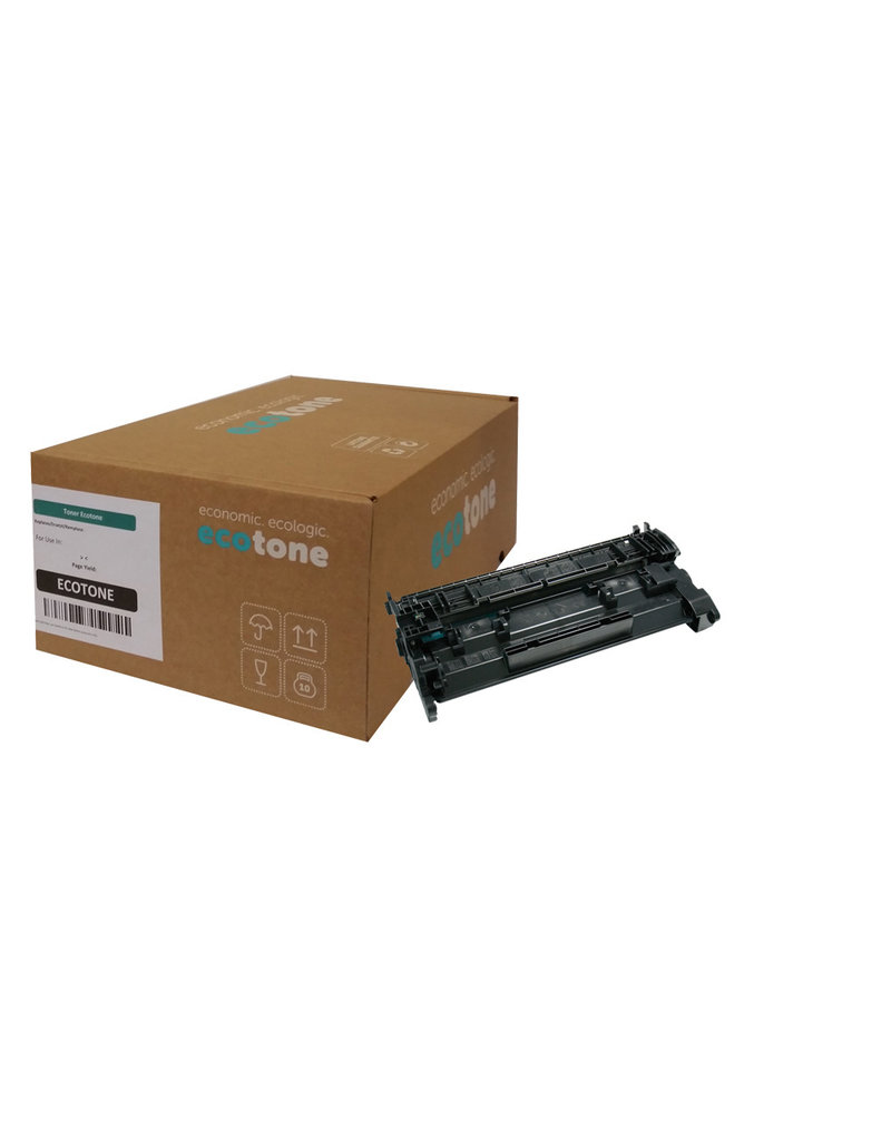 Ecotone Ecotone toner (replaces HP 26A CF226A) black 3100 pages CC