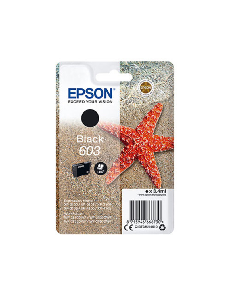 Epson Epson 603 (C13T03U14010) ink black 3,4ml (original)