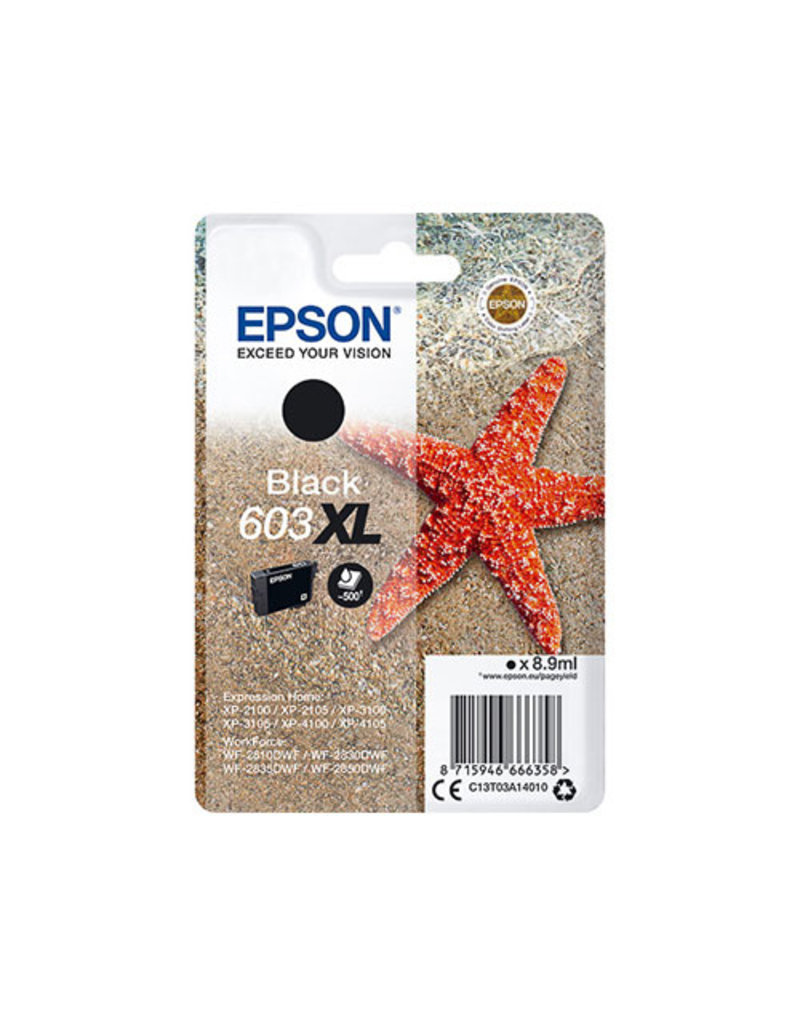 Epson Epson 603XL (C13T03A14010) ink black 8,9ml (original)