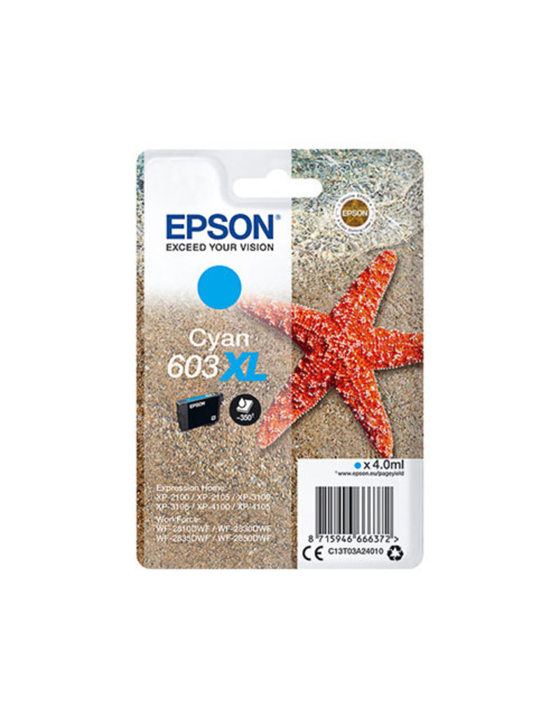 Epson Epson 603XL (C13T03A24010) ink cyan 4,0ml (original)