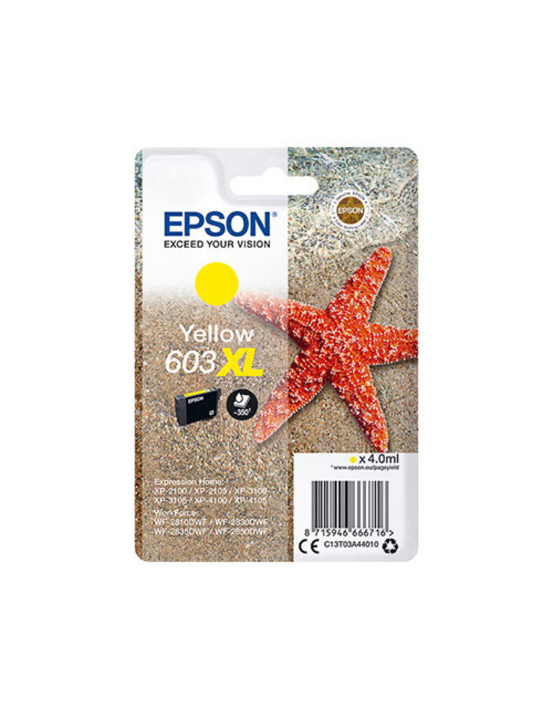 Epson Epson 603XL (C13T03A44010) ink yellow 4,0ml (original)