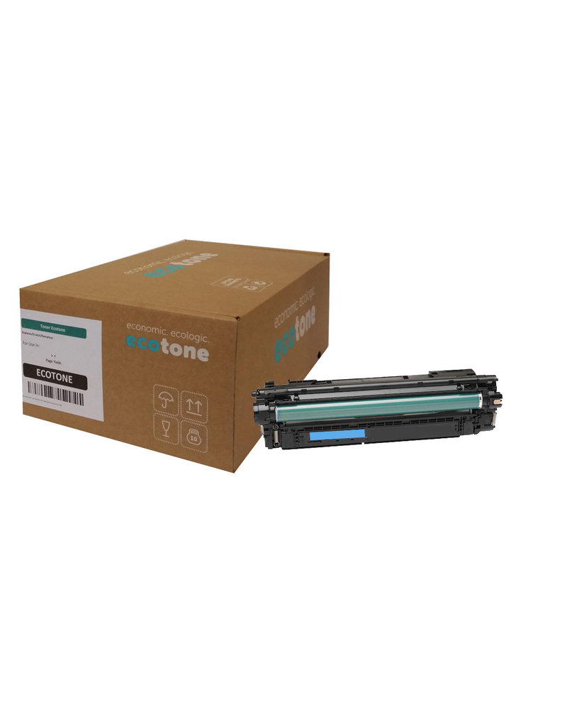 Ecotone Ecotone toner (replaces HP 655A CF451A) cyan 10500p CC