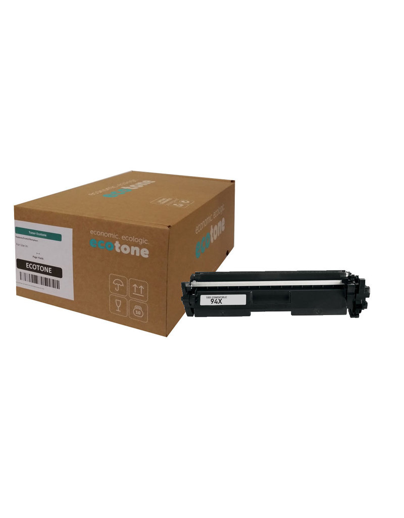 Ecotone Ecotone toner (replaces HP 94X CF294X) black 2800 pages CC