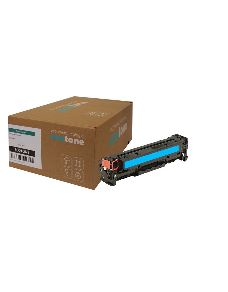 Ecotone Ecotone toner (replaces HP 410X CF411X) cyan 5000p CC