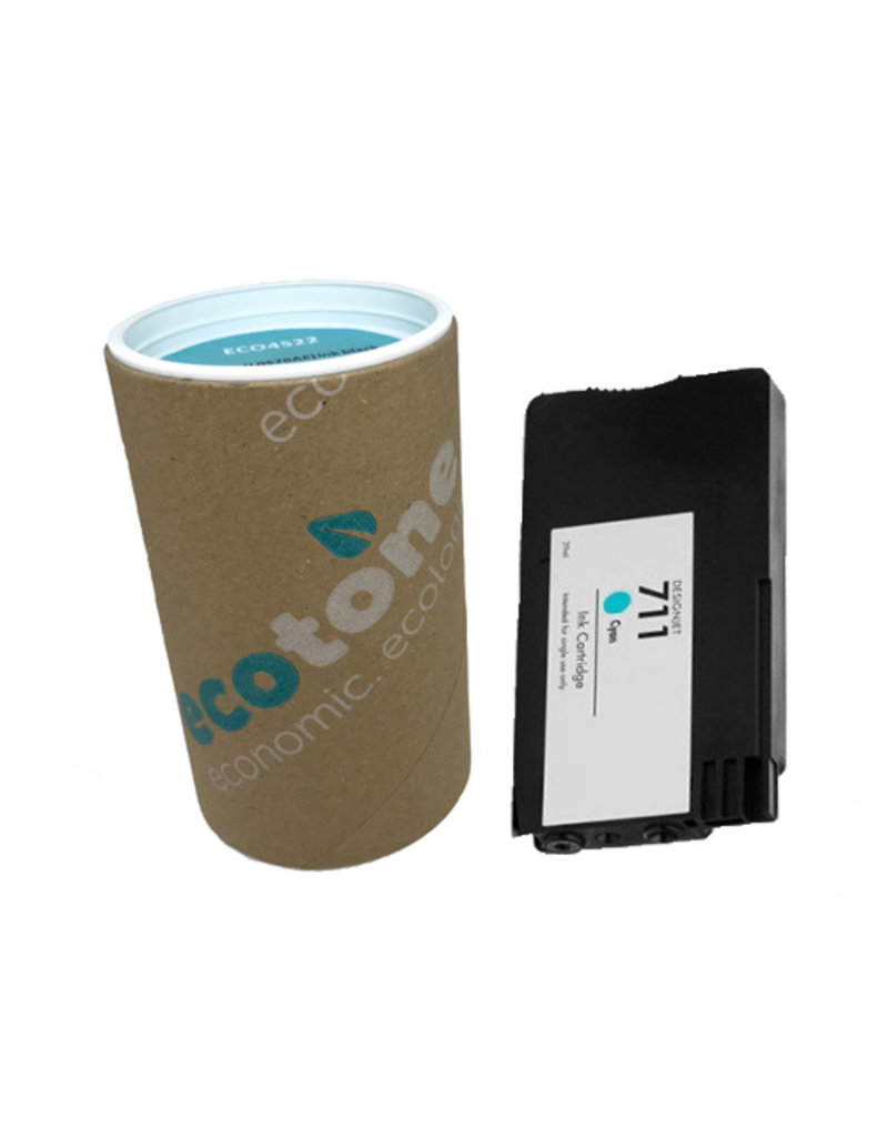Ecotone Ecotone ink (replaces HP 711 CZ130A) cyan 30ml CC