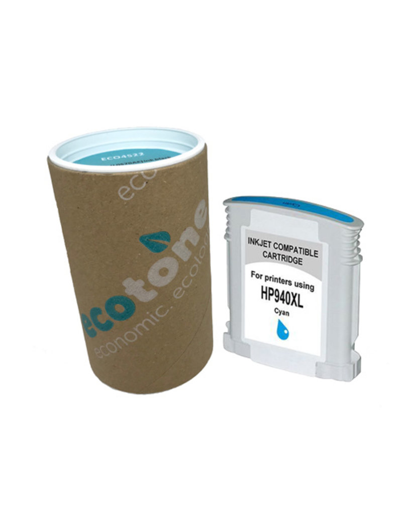 Ecotone Ecotone ink (replaces HP 940XL C4907AE) cyan 1735p OC