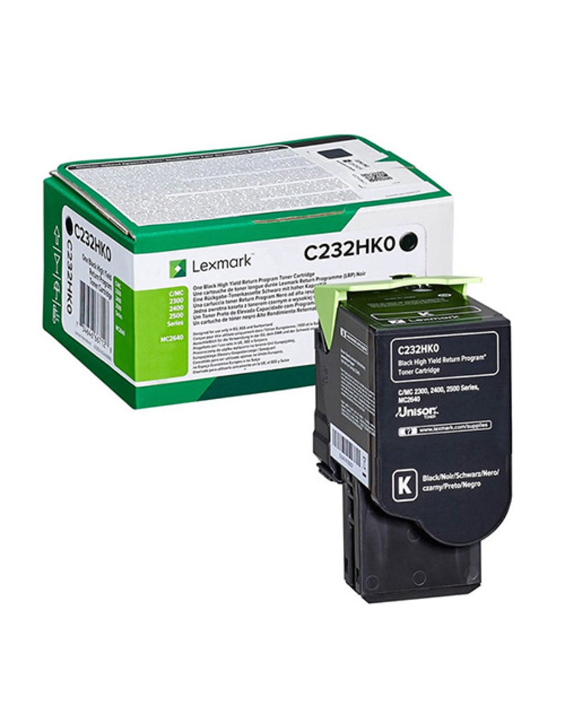 Lexmark Lexmark C232HK0 toner black 3000 pages (original)