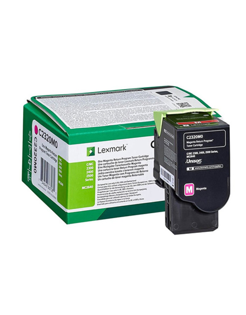 Lexmark Lexmark C2320M0 toner magenta 1000 pages (original)