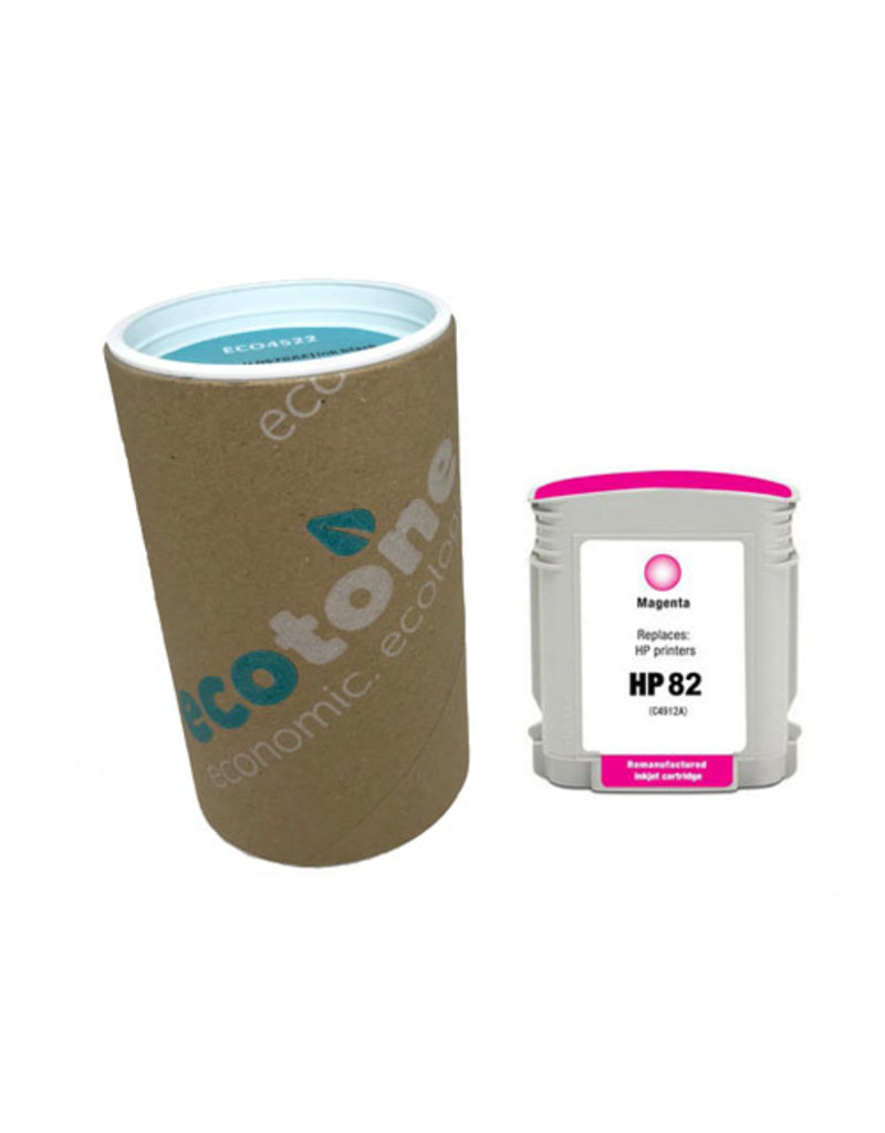 Ecotone Ecotone ink (replaces HP 82 C4912A) magenta 69ml DK