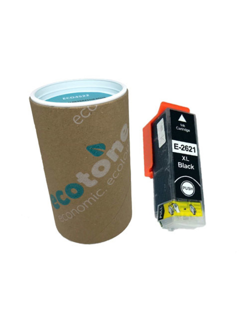 Ecotone Epson T26XL (C13T26214012) ink black 15ml (Ecotone) DK