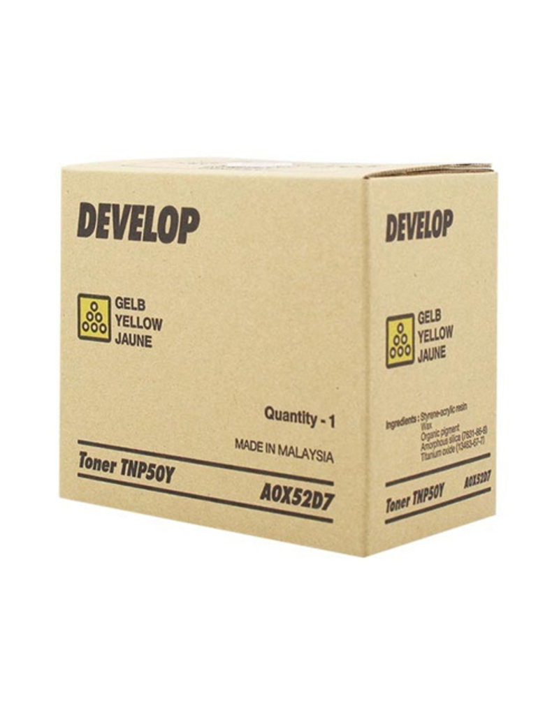 Develop Develop TNP-50Y (A0X52D7) toner yellow 5000p (original)