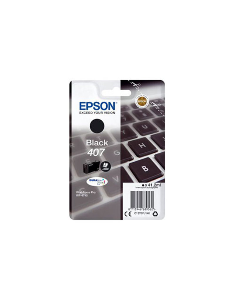 Epson Epson 407 (C13T07U140) ink black 2600 pages (original)