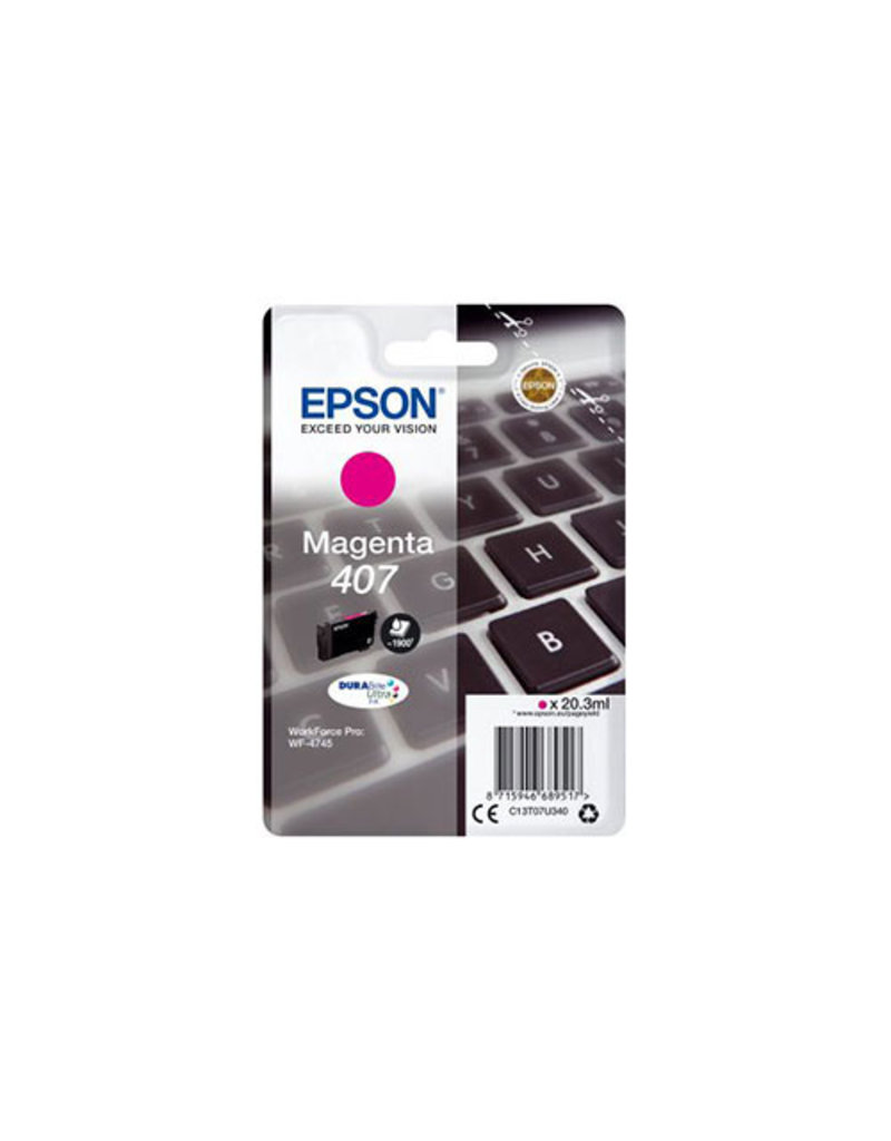 Epson Epson 407 (C13T07U340) ink magenta 1900 pages (original)