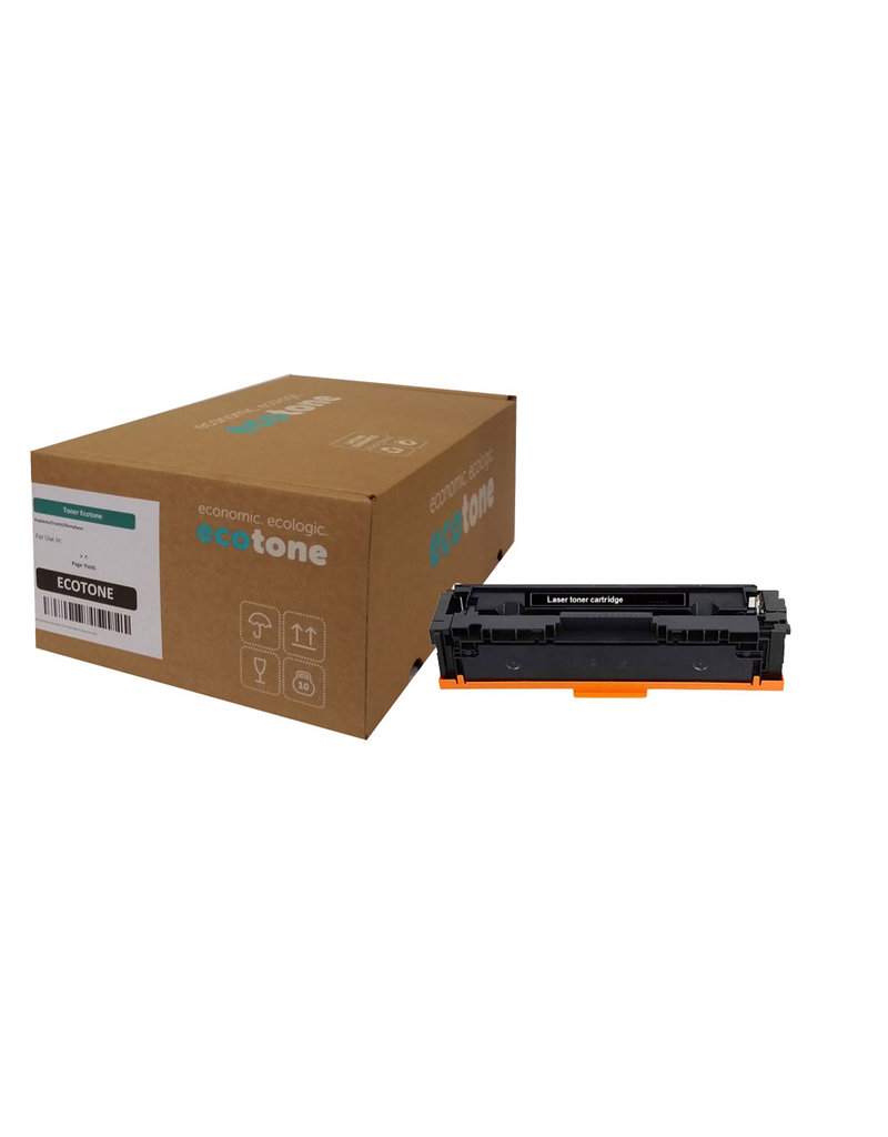 Ecotone Ecotone toner (replaces HP 207A W2210A) black 1350p OC