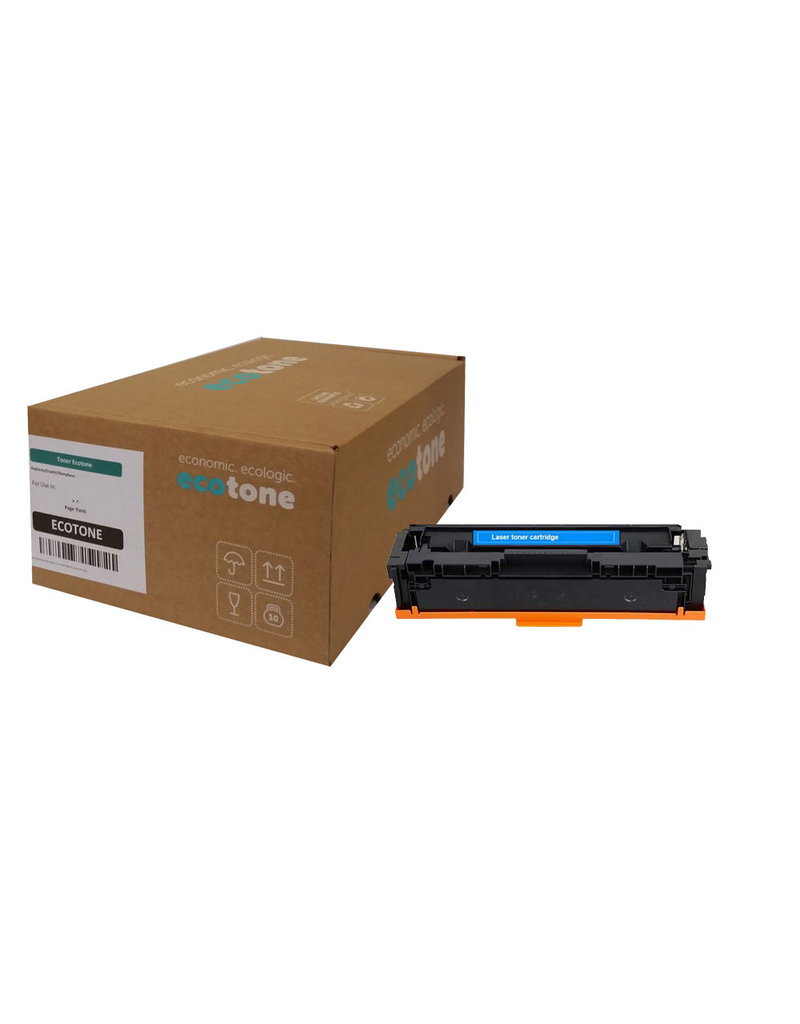 Ecotone Ecotone toner (replaces HP 207A W2211A) cyan 1250p OC