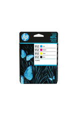 HP HP 912 (6ZC74AE) ink clr 3x315 + bk 1x300 pages (original)