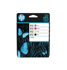 HP HP 912 (6ZC74AE) ink clr 3x315 + bk 1x300 pages (original)