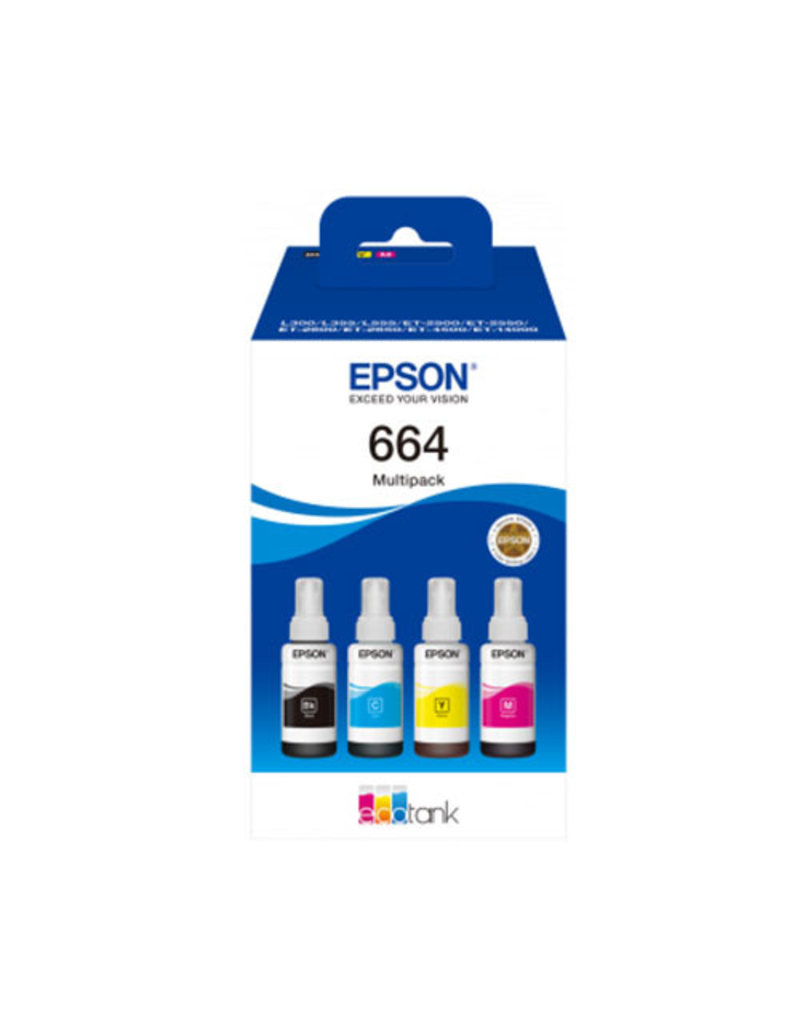 Epson Epson 664 (C13T664640) ink c/m/y/bk 25000 pages (original)