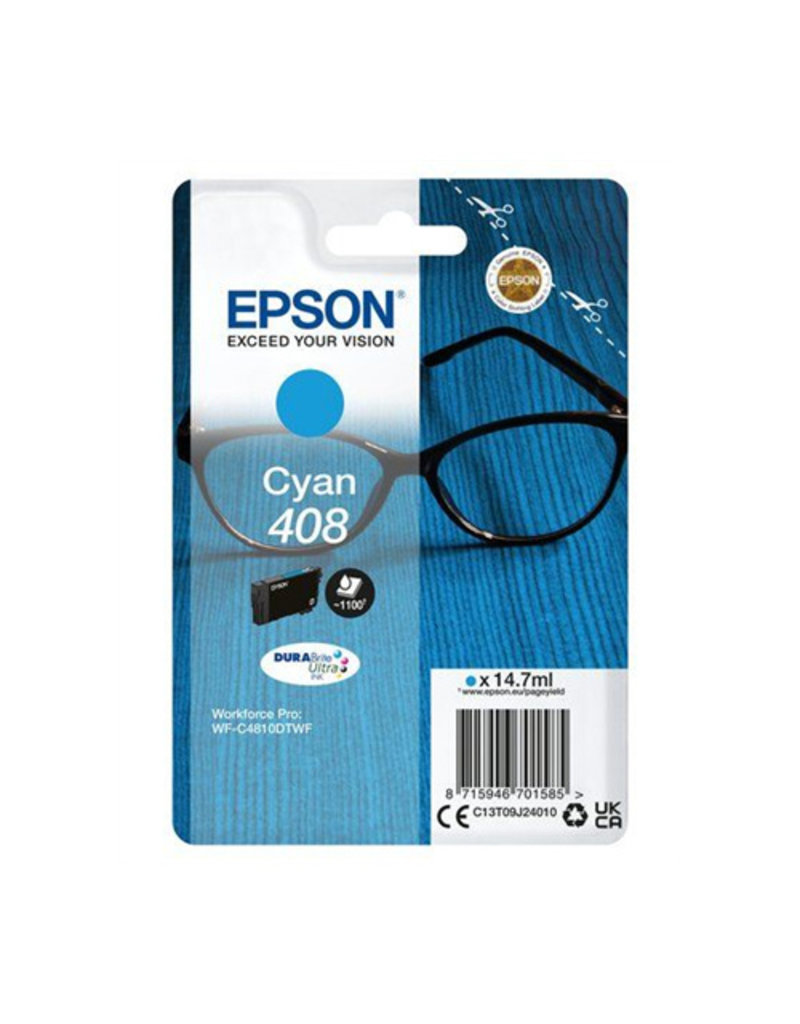 Epson Epson 408 (C13T09J24010) ink cyan 1100 pages (original)