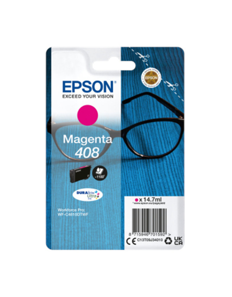 Epson Epson 408 (C13T09J34010) ink magenta 1100 pages (original)