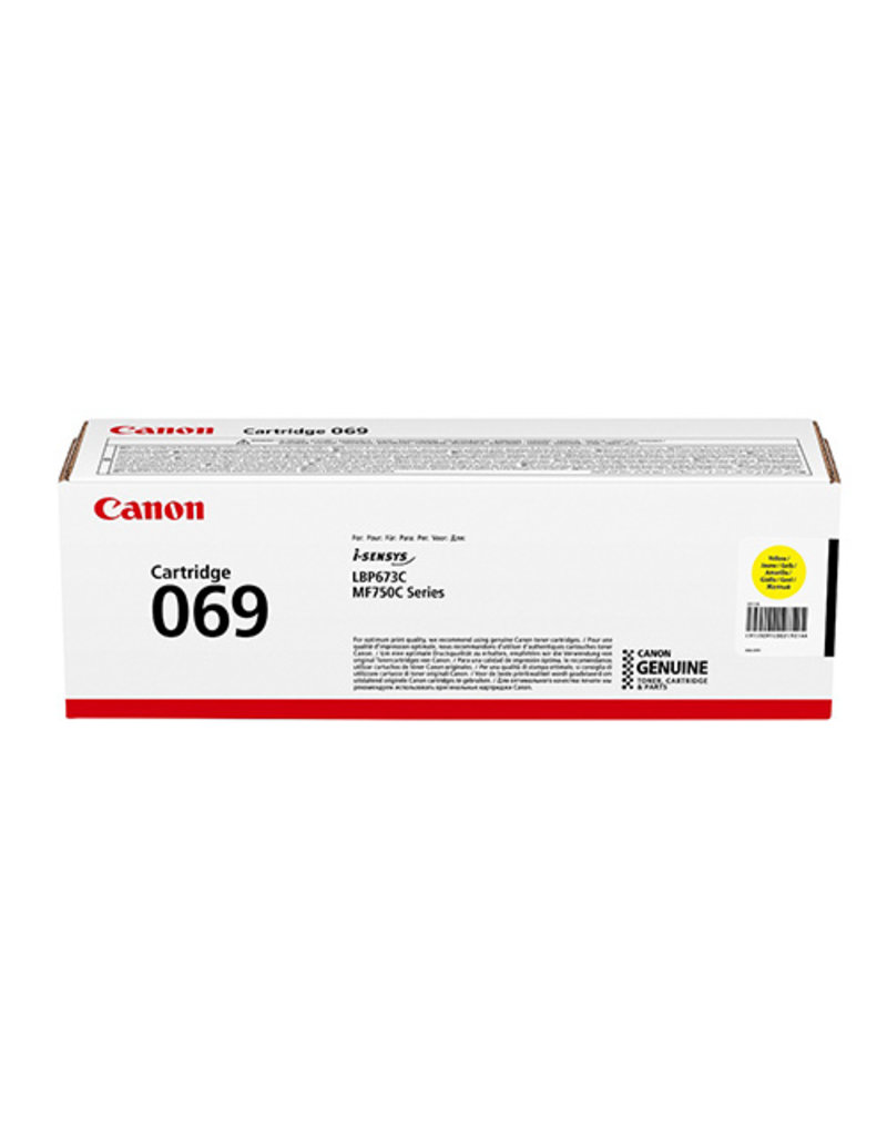 Canon Canon 069 (5091C002) toner yellow 1900 pages (original)